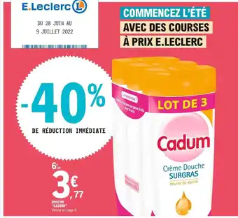 E.Leclerc Douche offre
