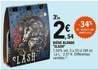E.Leclerc Bière Blonde offre