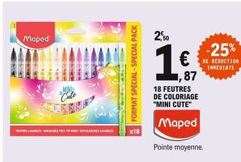 18 Feutres De Coloriage