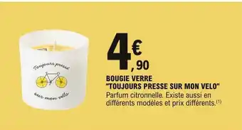 E.Leclerc Bougie Verre offre