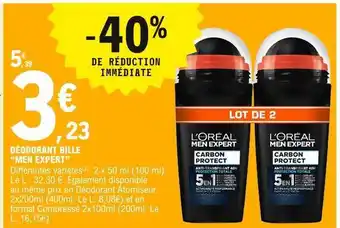 E.Leclerc Déodorant Bille offre