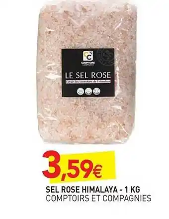 naturéO Sel Rose Himalaya Comptoirs Et Compagnies offre