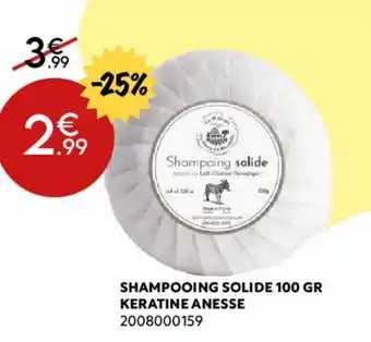 Shampooing solide 100 GR keratine anesse