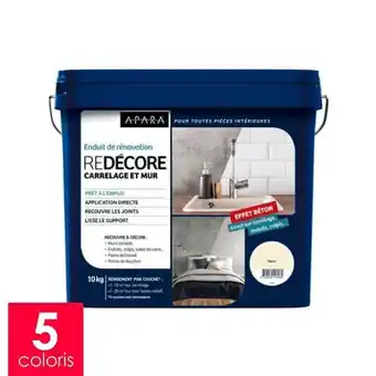 Décor Discount Enduit de rénovation redécore 10kg offre