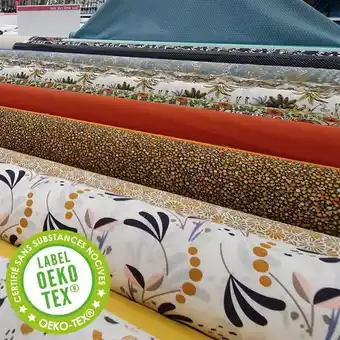 Décor Discount Tissu 100% coton oeko-tex offre