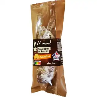Auchan Saucisson de savoie mmm! offre