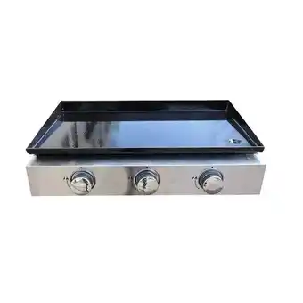 Plancha gaz garden max 3 brûleurs