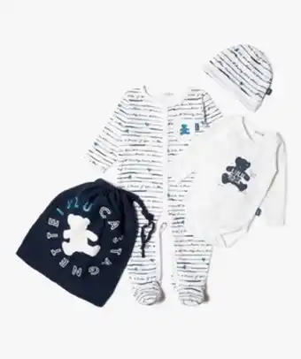 Gémo Ensemble bébé garçon 4 pièces – lulucastagnette vue1 - lulucastagnette - gemo offre