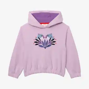 Sweat fille brodé tigres