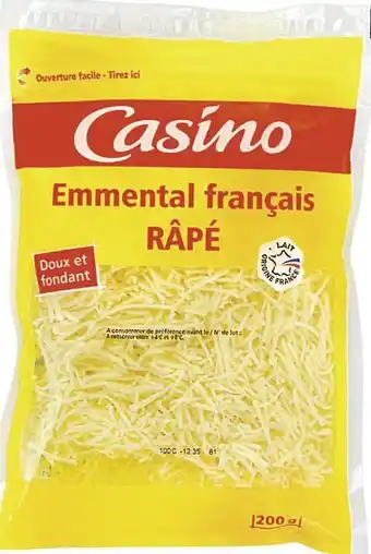 Emmental français Râpé 29% M.G.