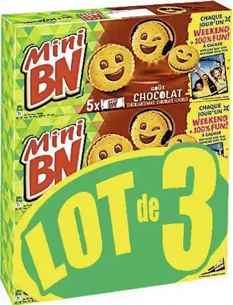 Casino Supermarchés Mini BN chocolat offre