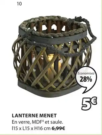 JYSK Lanterne Menet offre