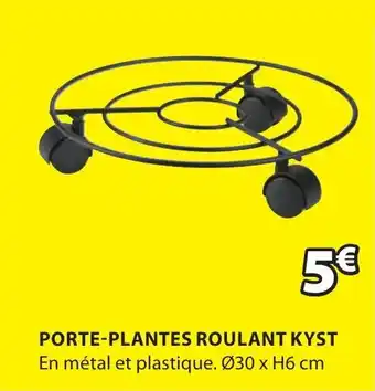 Porte-Plantes Roulant Kyst