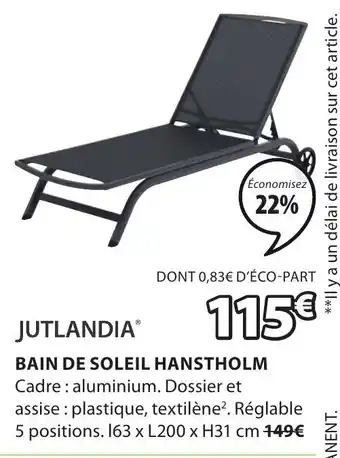 JYSK Bain De Soleil Hanstholm offre