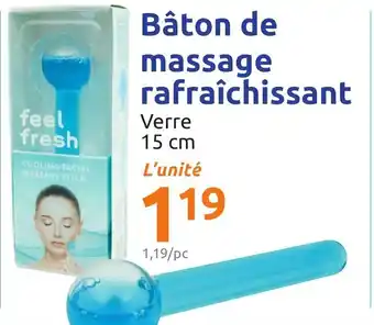 Bâton de massage rafraîchissant