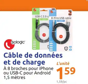 Câble de données et de charge