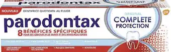 Casino Supermarchés Dentifrice orignal complète protection offre
