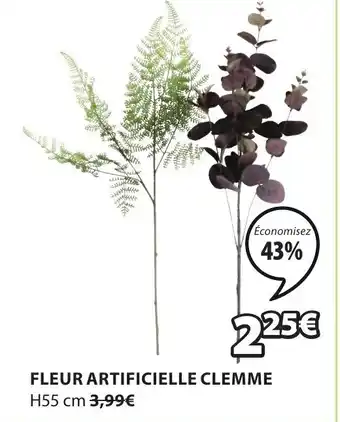 JYSK Fleur artificielle Clemme offre