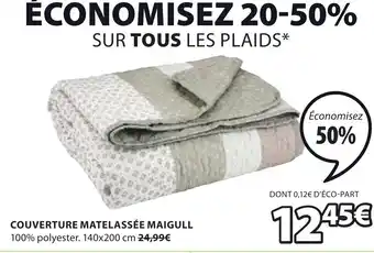 JYSK Couverture matelassée maigull offre