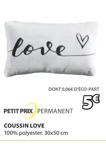 Coussin Love