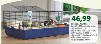 Maxi Zoo Kit Cage AniOne offre