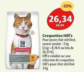 Maxi Zoo Croquettes Hill's offre
