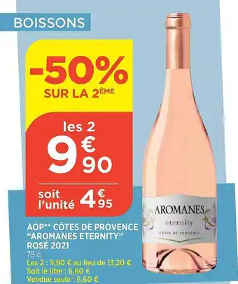 Maximarché Aop Côtes De Provence offre