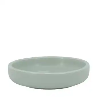 Porte-savon céramique tom , vert d'eau