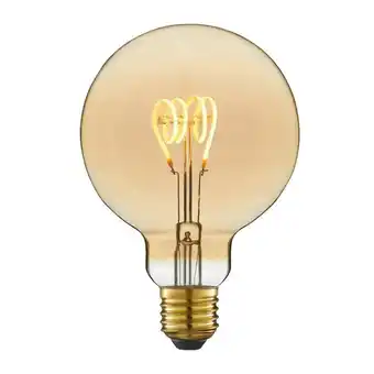 Leroy Merlin Ampoule décorative led à filament ambre globe 95 mm e27 35 w, lexman offre