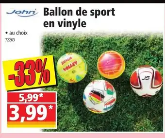 Ballon de Sport En Vinyle
