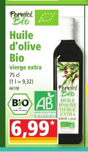 Huile d'Olive Bio