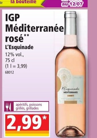 Norma IGP Méditerranée Rosé offre