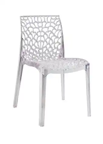 Leroy Merlin Chaise de jardin grafik en polycarbonate transparent offre