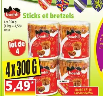 Norma Sticks Et Bretzels offre