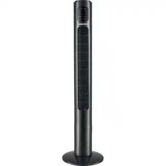 Auchan Ventilateur colonne daewoo dw-vent-dtf4601tr-s offre