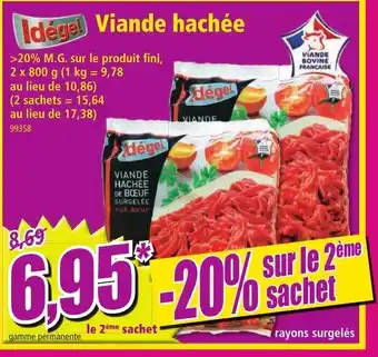 Norma Viande Hachée offre