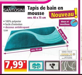 Norma Tapis de Bain En Mousse offre