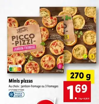 Lidl Minis Pizzas offre