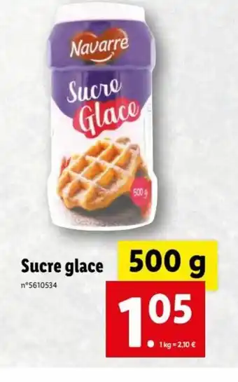 Lidl Sucre Glace offre