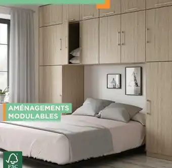 Lapeyre Bon plan sur les aménagements espace décor chêne offre
