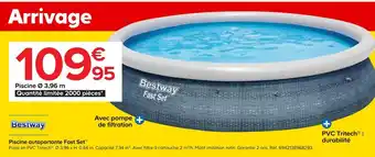Bestway piscine autoportante fast set