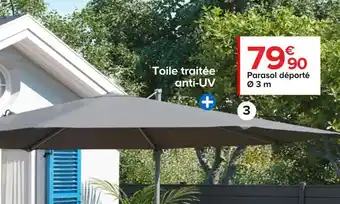 Weber parasol déporté malta