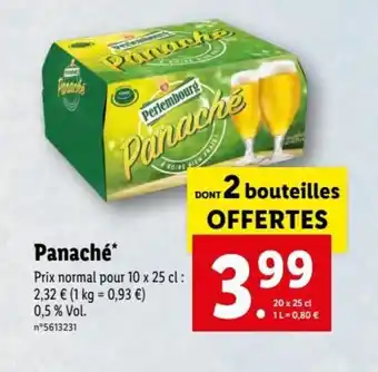 Lidl Panaché offre