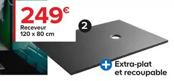 Castorama Cooke lewis receveur piro 120 x 80 cm offre
