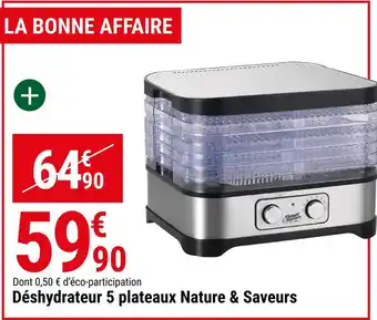 Nature & saveurs déshydrateur 5 plateaux
