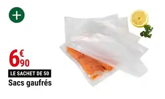 Gamm vert Sacs gaufrés offre
