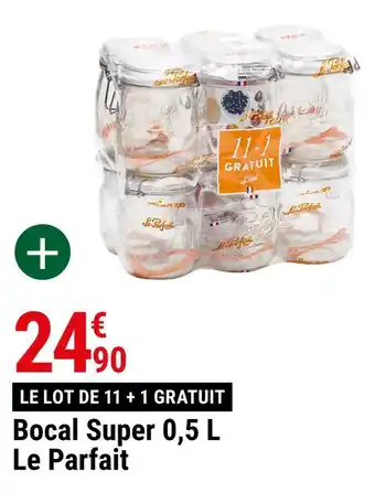 Gamm vert Le parfait bocal super 0,5 l offre