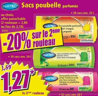 Norma Sacs poubelle parfumés offre