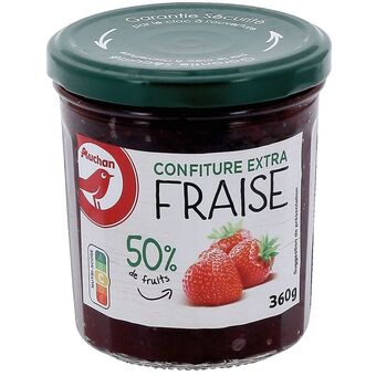 Auchan Confiture extra fraise auchan offre