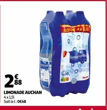 Auchan Limonade auchan offre